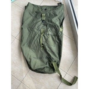 USGI Military / Army Duffel / Sea Bag Luggage Top Load 2 Strap OD Nylon